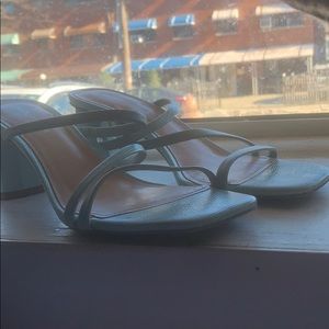 Marc Fisher Snakeskin Block Heels